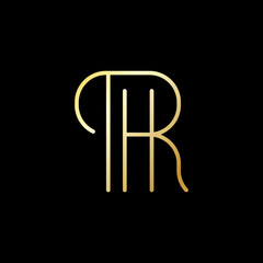 RH logo, RH Monogram logo, HR luxury logo