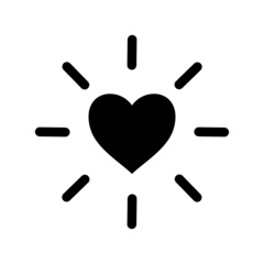 Love Icon Vector Symbol Design Illustration