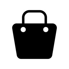 Shopping Bag Icon Vector Symbol Design Illustration