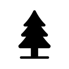 Obraz premium Pine Icon Vector Symbol Design Illustration