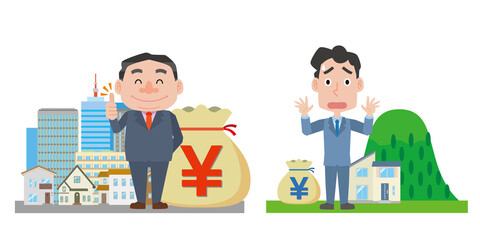 都会と地方の賃金格差