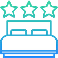 Hotel rating icon