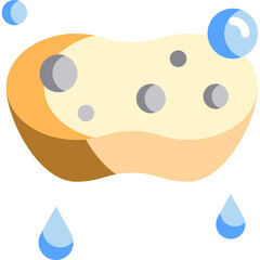 Cleaning sponge icon