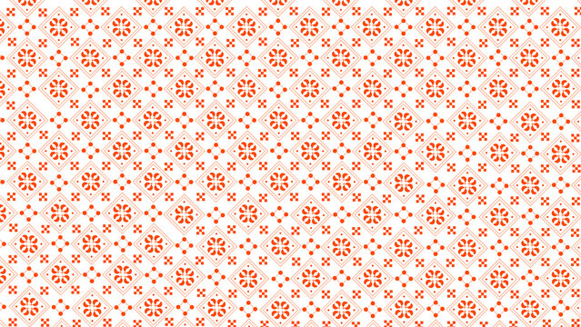 Background Pattern Batik Yellow