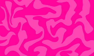 Simple background with gradient pink wavy lines pattern