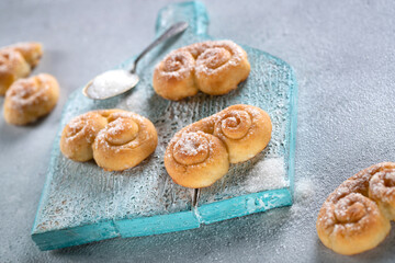 Biscuit. Delicious cottage cheese cookies. High quality photo