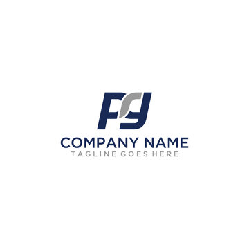 PRG letter logo sign design