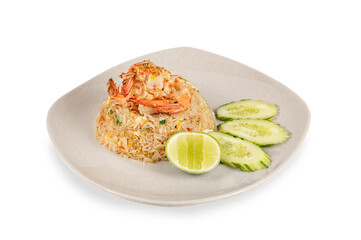fried rice with seafood