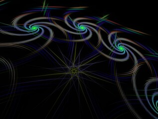 Imaginatory fractal abstract background Image
