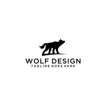 Wolf Creative Concept Logo Design Template