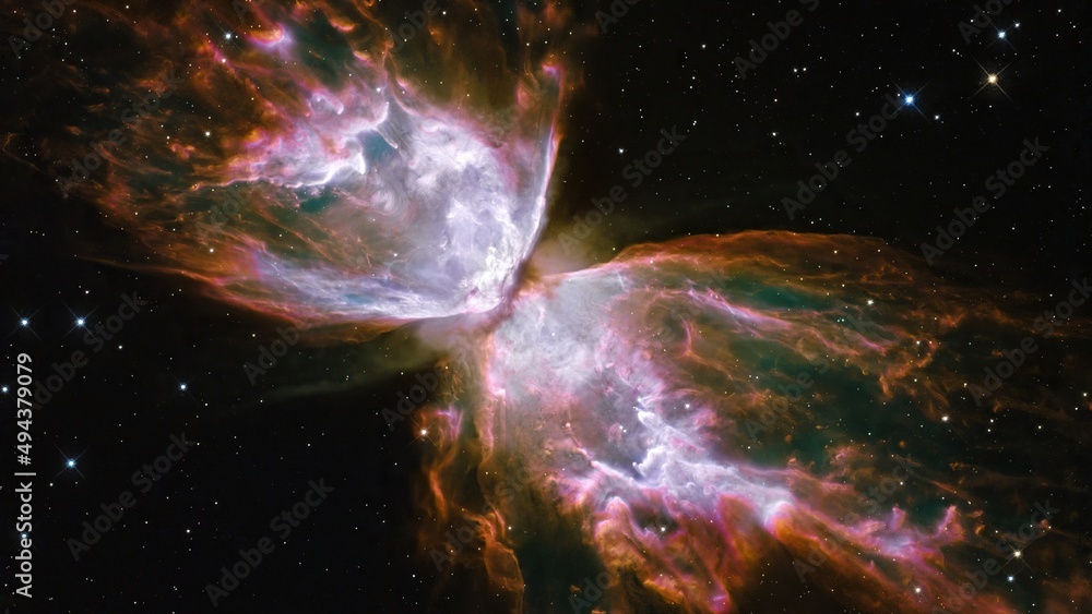 Wall mural eta carinae unstable binary star. ngc 3372. elements of this image were furnished by nasa.
