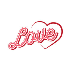 Love Typography Stock,logo, design.