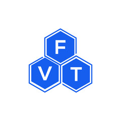 FVT letter logo design on White background. FVT creative initials letter logo concept. FVT letter design. 
