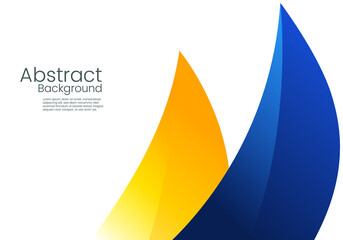 Abstract background design. Minimal design for poster, background, banner, wallpaper, flyer, cover, magazine. Colors of Ukraine. Save Ukraine.