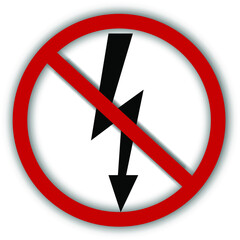 alarm, arrow, attention, background, beware, bolt, caution, conserve, crossed, current, danger, dangerous, electric, electric shock, electrical, electricity, electrocution, energy, forbidden, generato