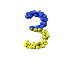 Ukraine Hearts Font Letter