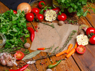 Preparation for the menu