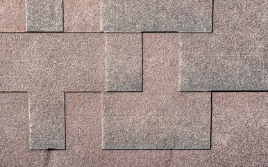 Fototapeta premium Soft tiles, laid out in an abstract manner. Construction works.