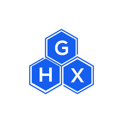 GHX letter logo design on White background. GHX creative initials letter logo concept. GHX letter design. 
