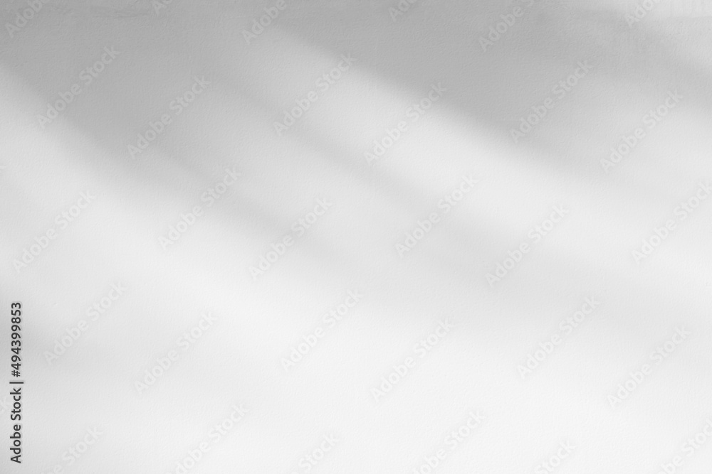Aufkleber abstract light shadow of leaf blurred background. natural diagonal leaves tree branch shadows and su
