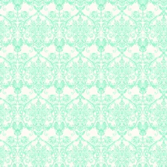 Tafelkleed Seamless vintage vector background. Vector floral wallpaper baroque style pattern © antalogiya