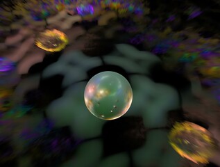 Imaginatory fractal abstract background Image