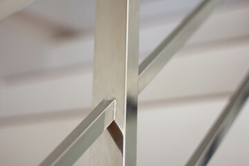 Stainless steel railings installed in residential houses