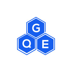 GQE letter logo design on White background. GQE creative initials letter logo concept. GQE letter design. 