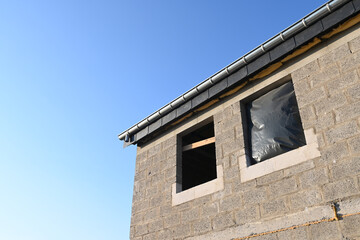 batiment architecture construction maison immobilier logement materiaux beton nouveau quartier Belgique Habay