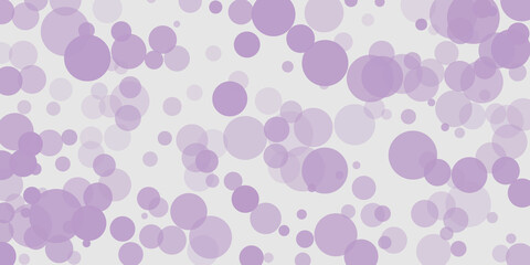 Abstract Purple Spotted, Bubbly Circles Pattern Background Design in Editable Vector Format