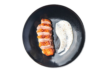 duck breast second course poultry fried meat healthy food fresh meal food snack on the table copy...