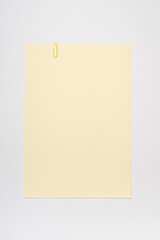 a blank sheet of paper