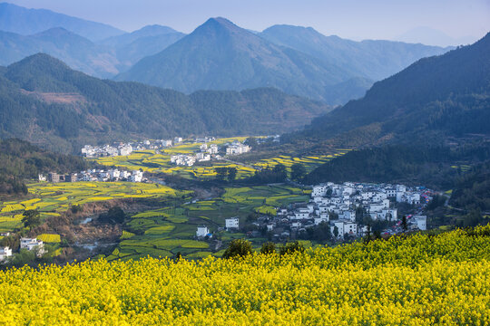 Jiangxi wuyuan county Jiang Ling scenery