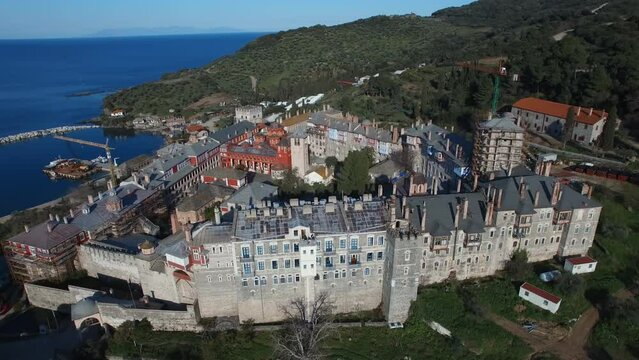 Hilandar Athos Monastery is one of the greatest Serbian religious shrines.