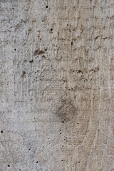 Grey concrete with wood formwork pattern