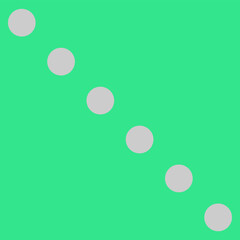 turquoise background with gray circles, template for wallpaper, fabric, covers