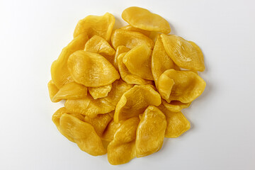 Potato Sujebi on a white background