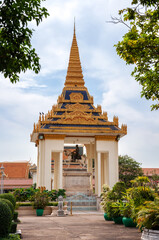Statue of King Norodom in Phnom Penh