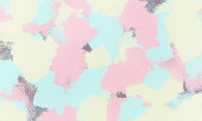 abstract  pink ,blue and yellow  background  design