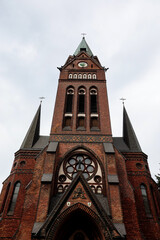 church of our person of our person , image taken in stettin szczecin west poland, europe