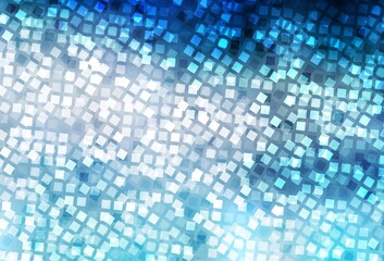 Light BLUE vector background in polygonal style.