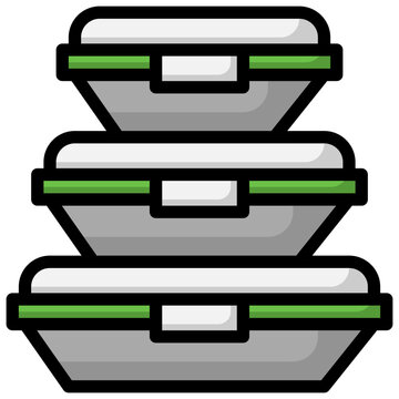 TUPPER filled outline icon,linear,outline,graphic,illustration