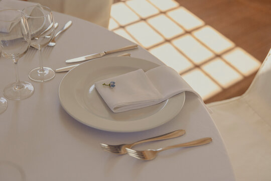 wedding table setting