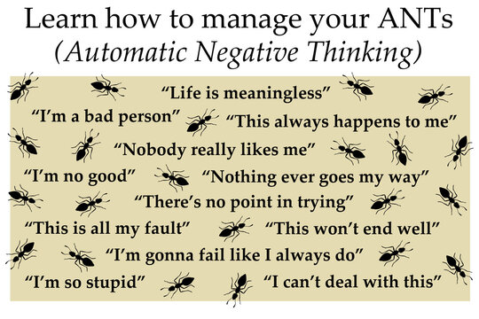 manage negative thinking
