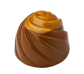 chocolate candie isolated on white