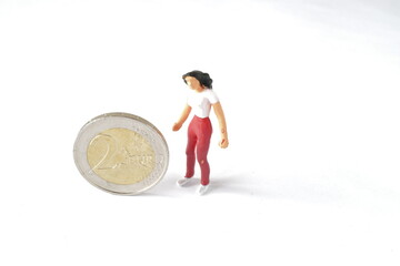 argent miniature femme