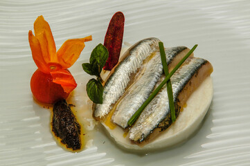 Tapa de anchoas