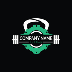 GYM LOGO , GYM INITIAL , GYM ICON.