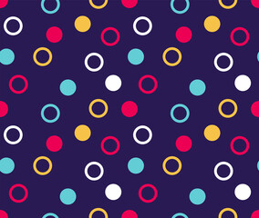 Abstract . Colorful geometric element pattern seamless. design for pillow, print, fashion, clothing, fabric, gift wrap. Vector.