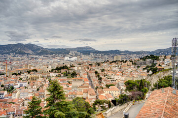 Marseilles Cityscape, HDR Image